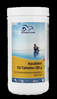 Бесхлорное дезинфицирующее средство "Aquablanc O2-Тabletten", 1 кг