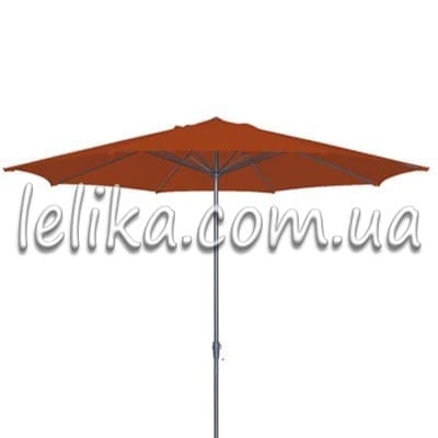 Зонт цвет terra cotta d=300x220 см