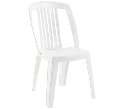 Стул из полипропилена, стул, стул белый, стул пластиковый, стул из пластика, стул садовый, стул для сада, стул для кафе, стул для летнего кафе, стул для дома