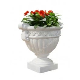Пропонуємо Вам бетонну вазу виконану у грецькому стилі