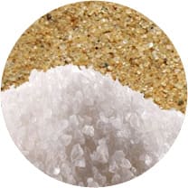 Песчано-солевая смесь для посыпания дорог в мешках 25 кг