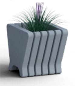 Купити бетонний набірний вазон для квітів