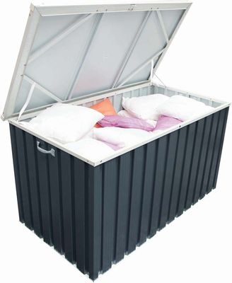 Ящик металевий для зберігання пледів, подушок та садового інвентарю
