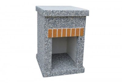 Купити стіл для каміна-барбекю з бетону
