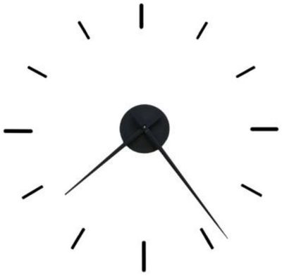 Металевий настінний годинник 70-90 см 