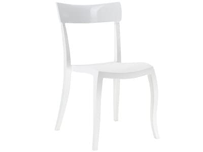 Стул из полипропилена белый, слул пластиковый, стул из пластика, кресло пластиковое, кресло из пластика, стул дня дома, стул для кухни, стул для кафе, стул для ресторана, стул для летних площадок, стул для сада