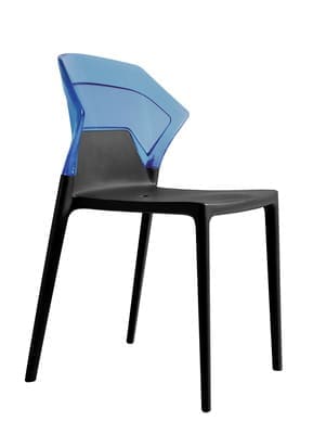 Стул из полипропилена, стул черный, стул темный, слул пластиковый, стул из пластика, кресло пластиковое, кресло из пластика, стул дня дома, стул для кухни, стул для кафе, стул для ресторана, стул для летних площадок, стул для сада