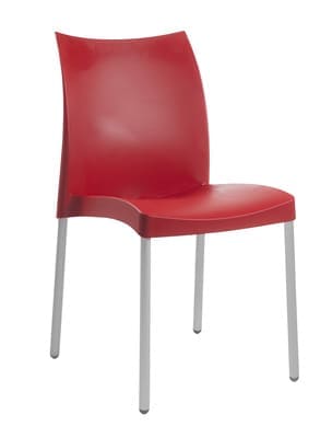 Стул из полипропилена, стул красный, слул пластиковый, стул из пластика, кресло пластиковое, кресло из пластика, стул дня дома, стул для кухни, стул для кафе, стул для ресторана, стул для летних площадок, стул для сада