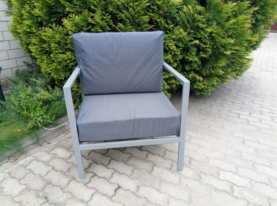 Купити крісло садове з металу та текстилю