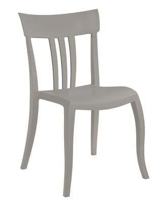 Стул из полипропилена, стул серый, стул коричневый, слул пластиковый, стул из пластика, кресло пластиковое, кресло из пластика, стул дня дома, стул для кухни, стул для кафе, стул для ресторана, стул для летних площадок, стул для сада