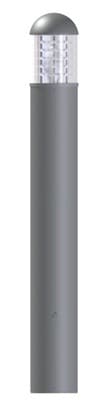Столбик SAР 1200 S-50W с растровым светильником