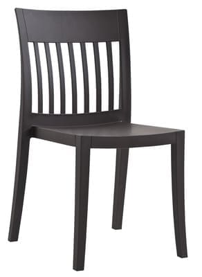 Стул из полипропилена, стул темный, слул пластиковый, стул из пластика, кресло пластиковое, кресло из пластика, стул дня дома, стул для кухни, стул для кафе, стул для ресторана, стул для летних площадок, стул для сада