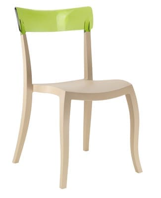 Стул из полипропилена бежевый, стул светлый, слул пластиковый, стул из пластика, кресло пластиковое, кресло из пластика, стул дня дома, стул для кухни, стул для кафе, стул для ресторана, стул для летних площадок, стул для сада