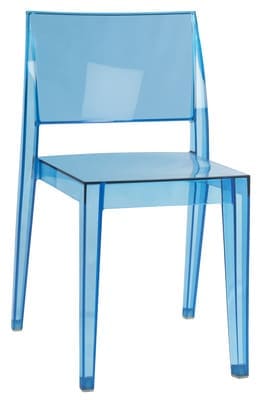 Стул прозрачный, стул светлый, стул синий, слул пластиковый, стул из пластика, кресло пластиковое, кресло из пластика, стул дня дома, стул для кухни, стул для кафе, стул для ресторана, стул для летних площадок, стул для сада