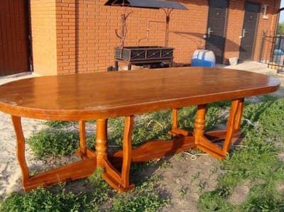 Купити великий дерев'яний стіл в Україні