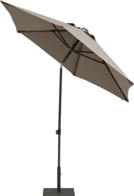 Зонт 300 см с круглой базой на колесиках 