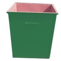 Металлический контейнер для мусора объем: 0,75 м3. 