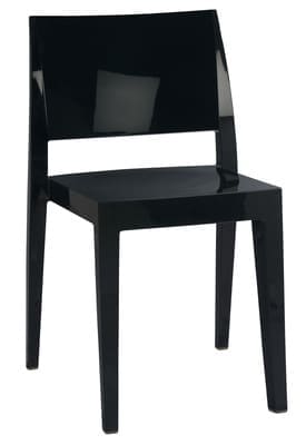 Стул глянцевый, стул черный, стул темный, слул пластиковый, стул из пластика, кресло пластиковое, кресло из пластика, стул дня дома, стул для кухни, стул для кафе, стул для ресторана, стул для летних площадок, стул для сада