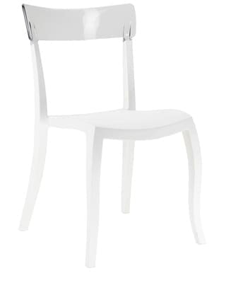 Стул из полипропилена белый, стул светлый, слул пластиковый, стул из пластика, кресло пластиковое, кресло из пластика, стул дня дома, стул для кухни, стул для кафе, стул для ресторана, стул для летних площадок, стул для сада