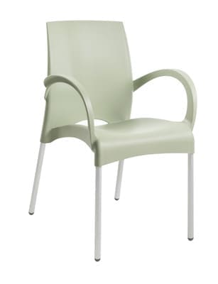 Стул из полипропилена зеленый, слул пластиковый, стул из пластика, кресло пластиковое, кресло из пластика, стул дня дома, стул для кухни, стул для кафе, стул для ресторана, стул для летних площадок, стул для сада