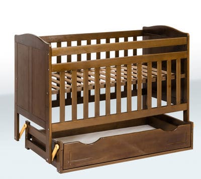 Купити дитяче ліжко з шухлядою стаціонарне