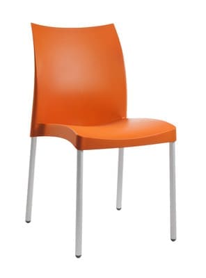 Стул из полипропилена, стул оранжевый, слул пластиковый, стул из пластика, кресло пластиковое, кресло из пластика, стул дня дома, стул для кухни, стул для кафе, стул для ресторана, стул для летних площадок, стул для сада