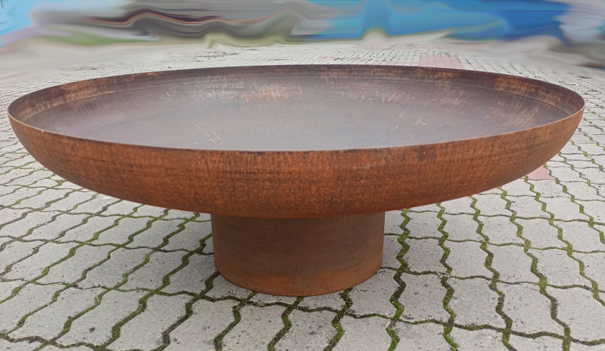 Чаша для костра Тарелка на трубе 120 см