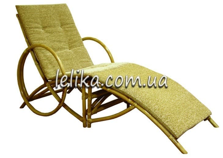 Кресло из ротанга, мебель из ротанга, кресло с подставкой для ног