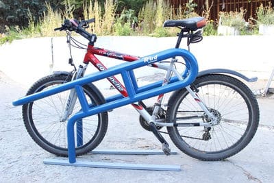 Стильна підставка під велосіпед. Фото 1