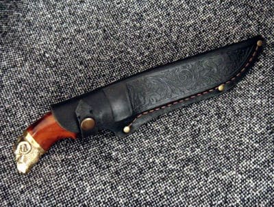Мисливський ніж "Овен" з нержавіючої сталі. Фото 1