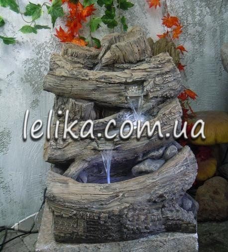 Декоративний фонтан із штучного каменю