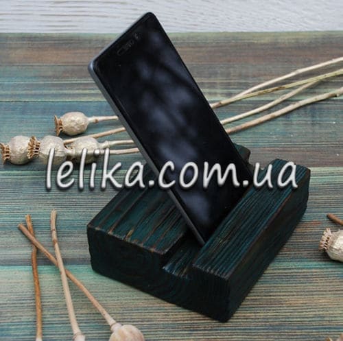 Підставка для смартфону та планшету з деревини сосни, Україна