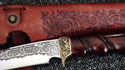 Мисливський ніж "Оріон" з нержавіючої сталі . Фото 1