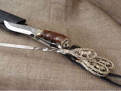 Набір шімпурів "Лев" з ножем у колчані. Фото 2