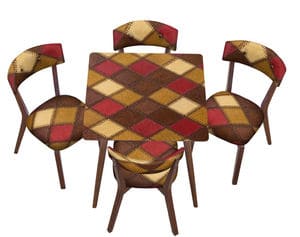Комплект зі столика та чотрьох стільців. Фото 9