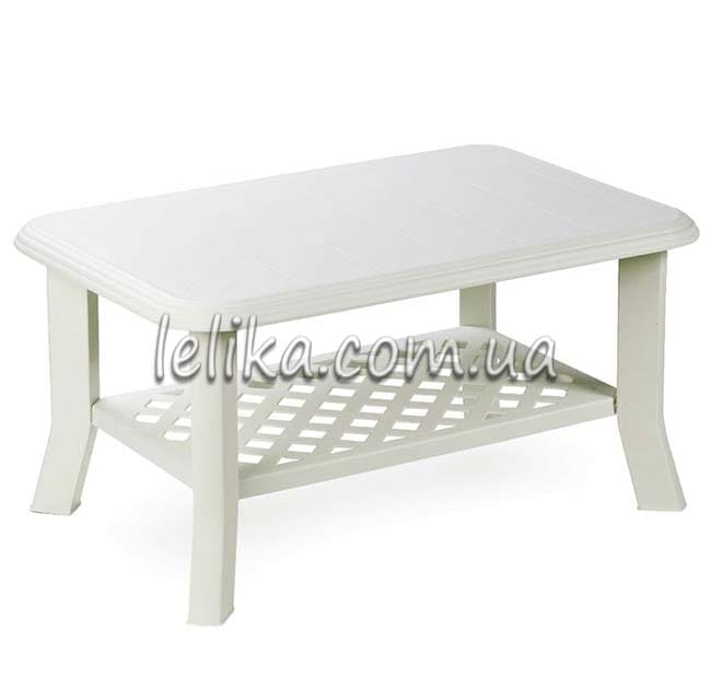 Столы пластиковые прямоугольные белого цвета