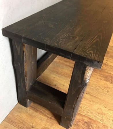 Купити дерев'яний стіл у стилі лофт