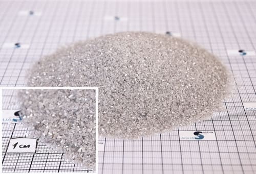Кварцевый песок для бассейнов 0,4-0,8 мм, мешок 25 кг
