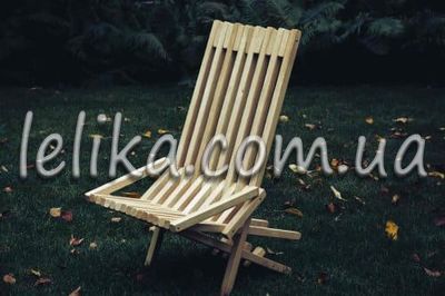 Шезлонг-кресло деревянный
