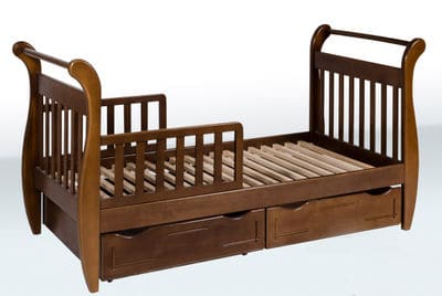 Оригінальне дерев’яне ліжко. Фото 1